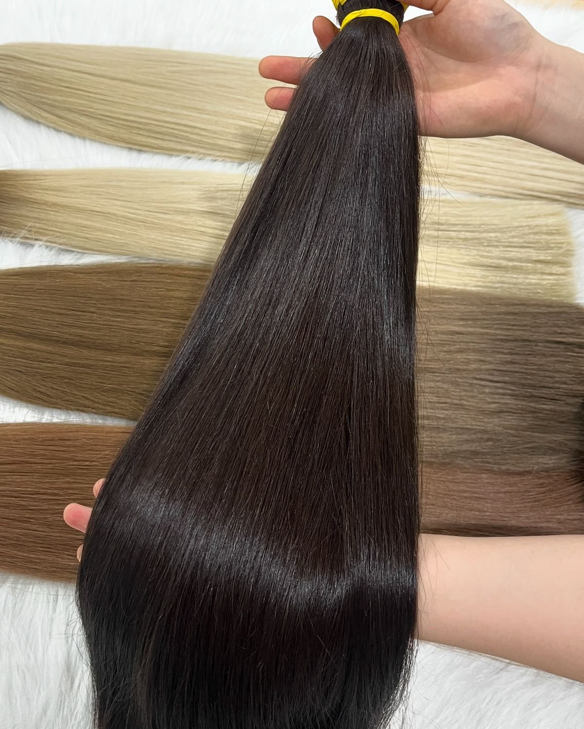 Colored cuticle hair Extensions Adorable Hair Suppliers