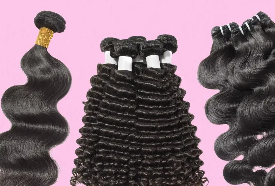 Diving into Texture: Choosing Between Kinky Straight, Wavy, and Curly Raw Indian Hair 4x4 Wigs