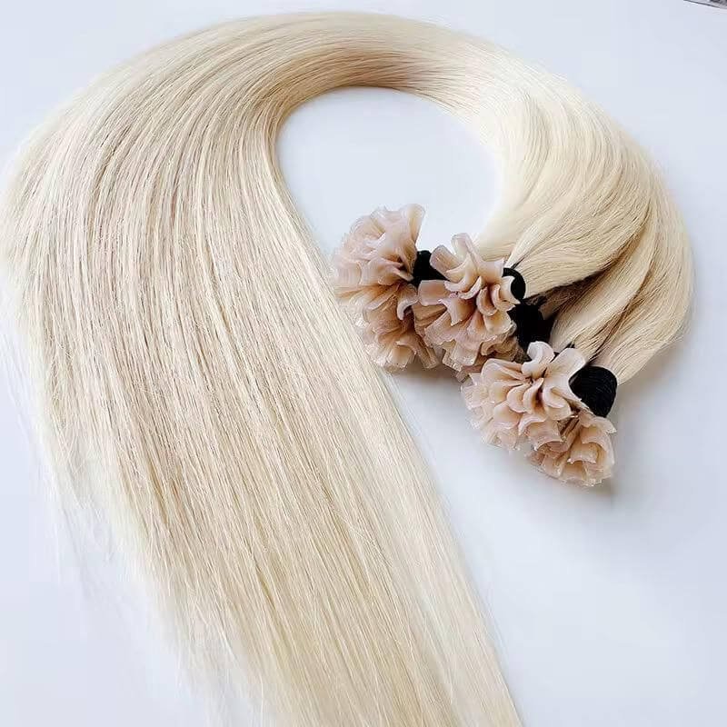 U tip human hair extensions Adorable Hair Suppliers